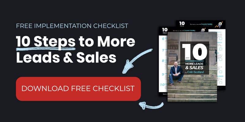 10 Step Marketing Checklist to More Leads and Sales